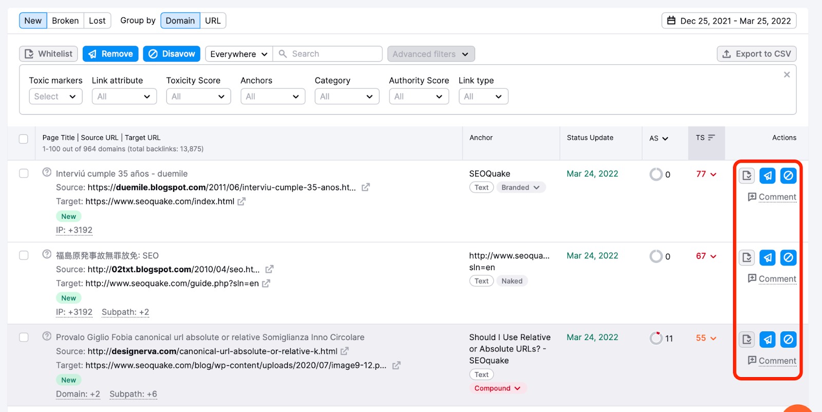 Monitoring Lost and Found Referring Domains image 4