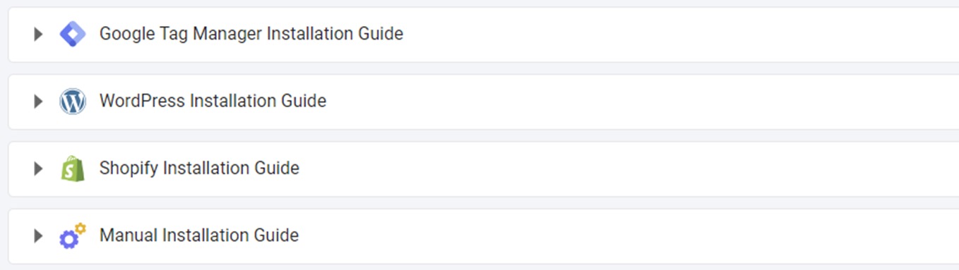 Various installation guides under the Script Installation tab in X-Ray.